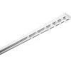 Gardinia Aluminium-Vorhangschienen-Set Lara 2-läufig Weiß 140 - 225 cm* Gardinenschienen