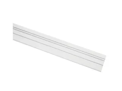 Gardinia Aluminium-Vorhangschiene 2-läufig Weiß 200 cm* Gardinenschienen