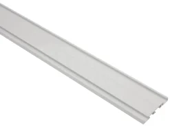 Gardinia Aluminium-Vorhangschiene 2-läufig Weiß 200 cm* Gardinenschienen