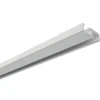 Gardinia Aluminium-Vorhangschiene 1-läufig Weiß 150 cm* Gardinenschienen