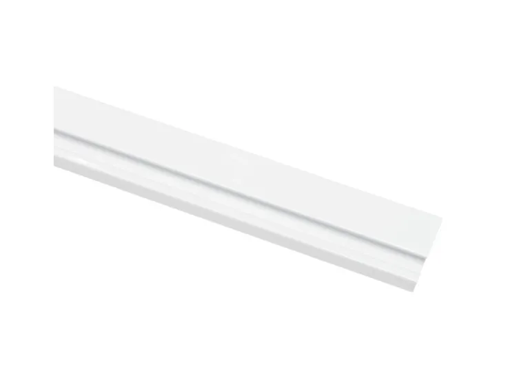 Gardinia Aluminium-Vorhangschiene 1-läufig Weiß 150 cm* Gardinenschienen