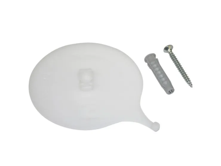 Gardinia Deckenträger für Aluminium-Vorhangschiene 3-läufig Weiß 2-er Pack* Vorhänge|Gardinen