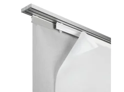 Gardinia Deckenträger für Flächenvorhangschiene 3-läufig Silber 2-er Pack