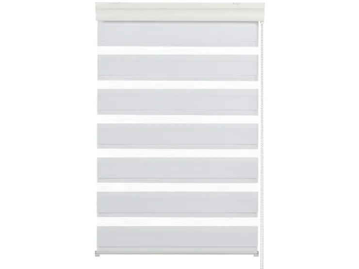 Gardinia Doppelrollo 100 cm x 160 cm Weiß* Raffrollos