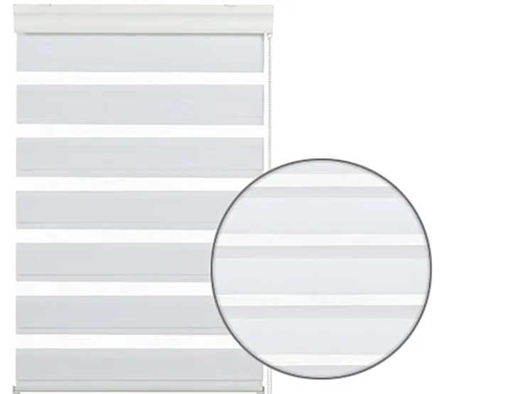 Gardinia Doppelrollo 100 cm x 160 cm Weiß* Raffrollos