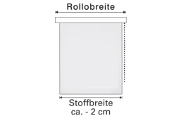 Gardinia Doppelrollo 80 cm x 160 cm Weiß* Rollos|Raffrollos