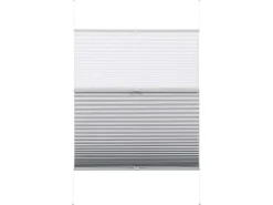 Gardinia Easy Fix Plissee Tag und Nacht Weiß 60 cm x 130 cm* Plissees