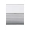 Gardinia Easy Fix Plissee Tag und Nacht Weiß 90 cm x 210 cm