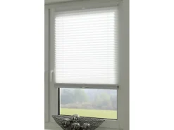 Gardinia Easy Fix Plissee Tag und Nacht Weiß 100 cm x 130 cm* Plissees