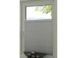 Gardinia Easy Fix Plissee Tag und Nacht Weiß 70 cm x 130 cm* Plissees