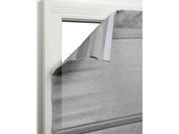 Gardinia Easyfix Raffrollo Magnetisch Grau 70 cm x 140 cm* Raffrollos