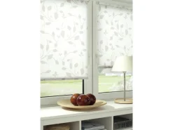 Gardinia EasyFix Rollo Dekor Scandinavian 75 cm x 150 cm Weiß/Natur* Rollos|Raffrollos