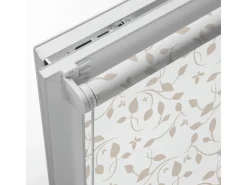 Gardinia EasyFix Rollo Dekor Scandinavian 75 cm x 150 cm Weiß/Natur* Rollos|Raffrollos