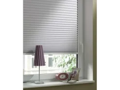 Gardinia EasyFix Thermo-Plissee mit 2 Bedienschienen 50 cm x 130 cm