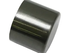 Gardinia Endkappe Chicago für Ø 20 mm Titan 12 cm x 10 cm* Vorhänge|Seilspanngarnituren