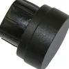 Gardinia Endkappe Industrial Home Ø 25 mm Schwarz 2 Stück* Gardinenstangen|Vorhänge