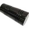 Gardinia Endknopf Chicago Apollo Ø 20 mm Schwarz 2-er Pack