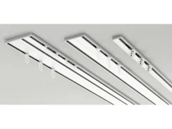 Gardinia Endstück für Aluminium-Vorhangschiene 1-läufig Weiß 2-er Pack* Vorhänge|Gardinenschienen