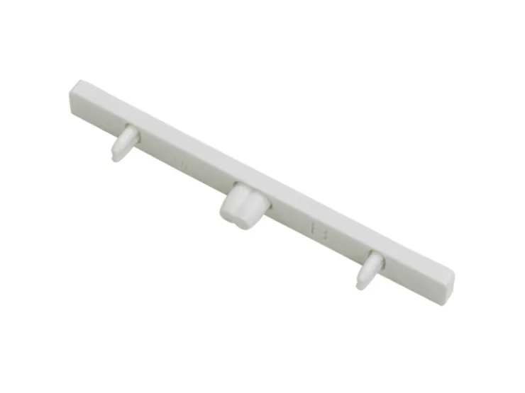 Gardinia Endstück für Aluminium-Vorhangschiene 3-läufig Weiß 2-er Pack* Gardinenschienen