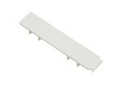 Gardinia Endstück für Vorhangschiene GE3 3-läufig Weiß 2-er Pack
