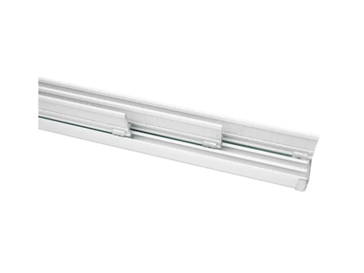 Gardinia Flächenvorhangschiene Komfort Komplett-Set 3-läufig Weiß 170 cm* Gardinenschienen