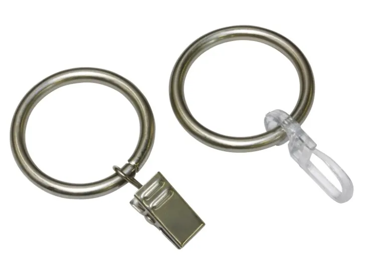 Gardinia Gardinenringe Europa für Ø 19 mm 10-er Pack