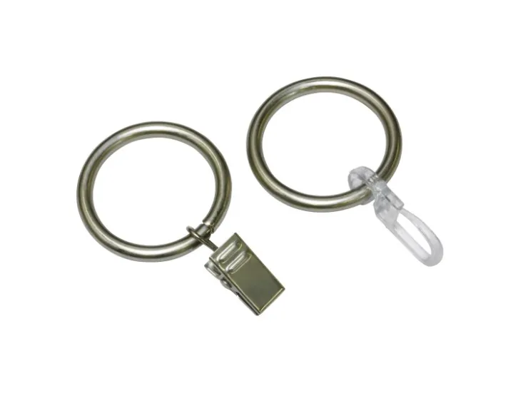 Gardinia Gardinenringe Europa für Ø 19 mm 10-er Pack