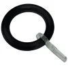 Gardinia Gardinenringe mit Haken für Stangen bis Ø 28 mm Schwarz-Matt* Gardinenstangen