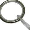 Gardinia Gardinenringe mit Gleiteinlage Edelstahl-Optik* Gardinenstangen