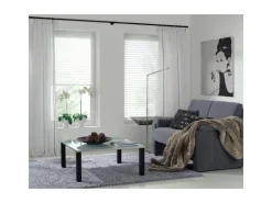 Gardinia Gardinenstange Chicago mit Innenlauf I Ø 20 mm Schwarz - Matt 160 cm* Gardinenstangen|Seilspanngarnituren