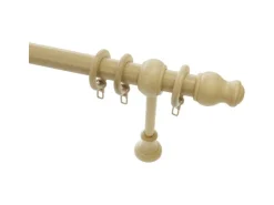 Gardinia Gardinenstangen-Set Lugano Ø 28 mm 120 cm* Seilspanngarnituren