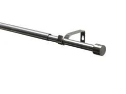 Gardinia Gardinenstangen-Set Kos Ø 16/19 mm Ausziehbar 120-210 cm Edelstahl* Seilspanngarnituren|Rollos