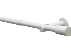 Gardinia Gardinenstangen-Set Elba 1-Lauf Ø 16/19 mm 120 cm - 210 cm* Seilspanngarnituren|Gardinenstangen