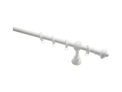 Gardinia Gardinenstangen-Set Bifo Ø 28 mm Weiß 300 cm