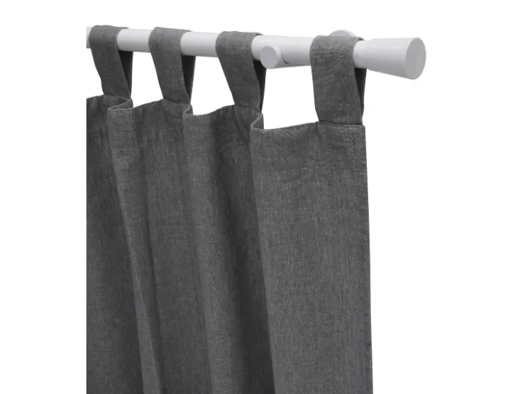 Gardinia Gardinenstangen-Set Korfu Ø 28 mm 1-Lauf 240 cm Weiß* Gardinen|Seilspanngarnituren