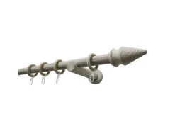 Gardinia Holz-Ringe Country Ø 25 mm Castell 10-er Pack