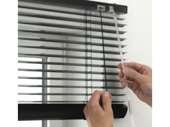 Gardinia Jalousie Aluminium 60 cm x 175 cm Schwarz* Jalousien