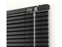 Gardinia Jalousie Aluminium 50 cm x 175 cm Schwarz