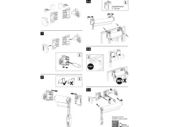 Gardinia Klebe- und Klemmset Easyfix EF-1 Weiß* Raffrollos