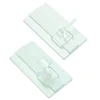 Gardinia Klebehaken Universal für Vitrage- u. Cafehausstangen Weiß 2-er Pack