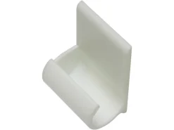 Gardinia Klebeträger für Vitragestangen Ø 11/12 mm Weiß