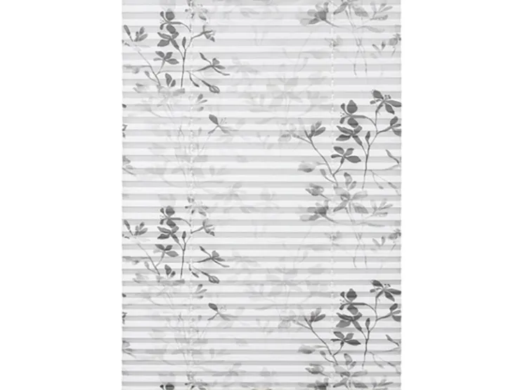 Gardinia Plissee Bella Blätter 50 cm x 130 cm Weiß* Raffrollos|Plissees