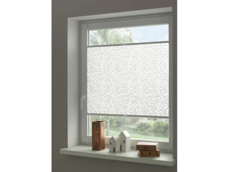 Gardinia Plissee Concept zum Klemmen Lissy 80 cm x 210 cm Weiß