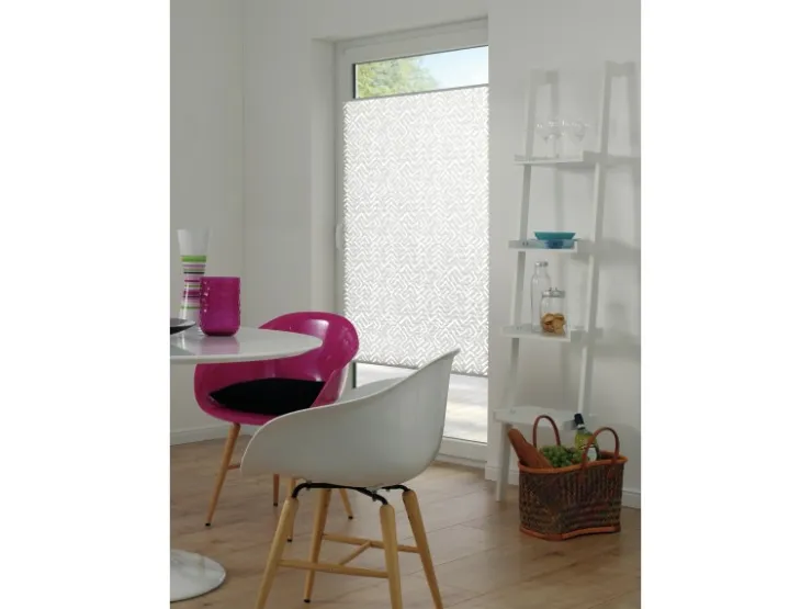 Gardinia Plissee Concept zum Klemmen Lissy 80 cm x 130 cm Weiß* Plissees