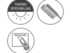 Gardinia Plissee Concept Thermo 80 cm x 210 cm* Plissees