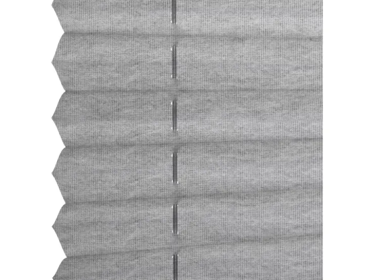 Gardinia Plissee Concept zum Klemmen 100 % Recycling Stoff 80 cm x 210 cm Grau