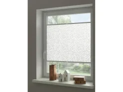 Gardinia Plissee Concept zum Klemmen Lissy 50 cm x 130 cm Weiß