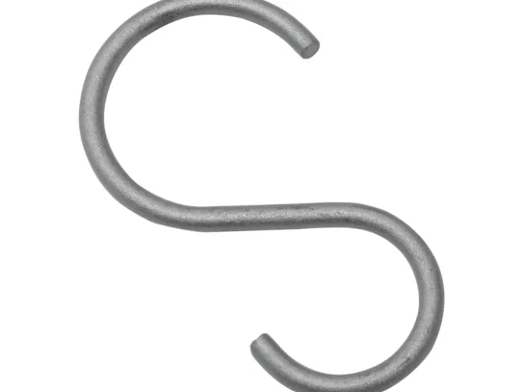 Gardinia S - Haken Industrial Home Ø 25 mm Silber 10 Stück* Seilspanngarnituren
