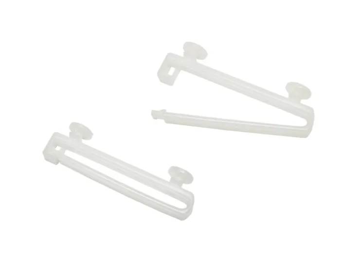 Gardinia Schlaufengleiter Weiß 10-er Pack