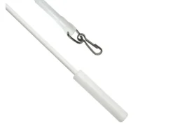 Gardinia Schleuderstab Metall Weiß 75 cm 2-er Pack* Gardinenstangen|Gardinenschienen